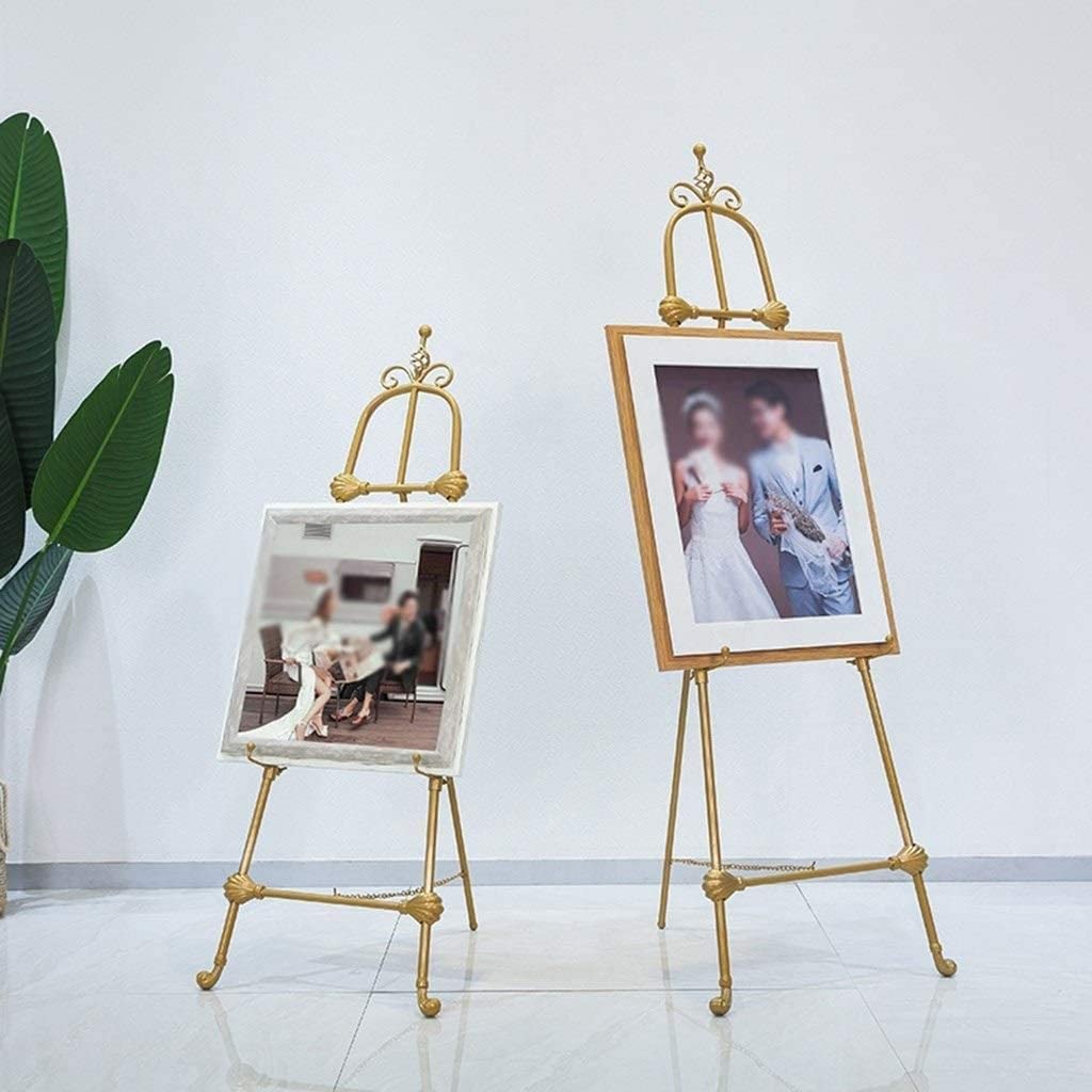 ゴールドアイアンイーゼル アイアンイーゼル（ゴールドカラー） -100均 通販 ダイソー